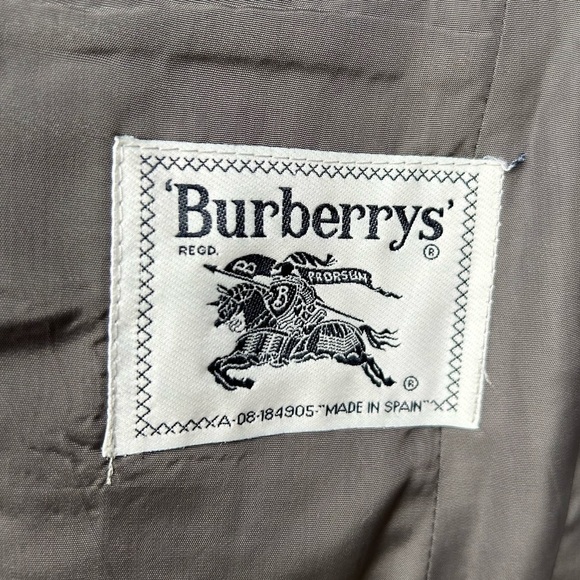 Vintage Burberry’s Wool Blazer, approx size 6 - Picture 9 of 11